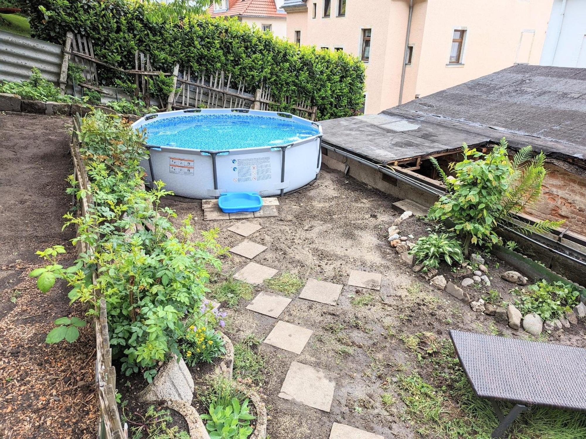 R3 - Urlaubsmagie - Helle Wohnung Mit Garten & Pool Rathmannsdorf Ngoại thất bức ảnh