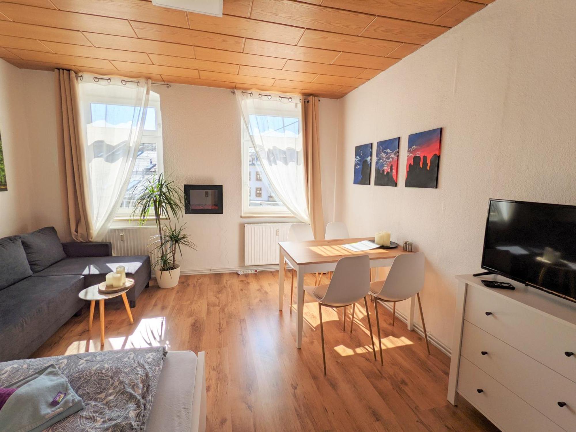 R3 - Urlaubsmagie - Helle Wohnung Mit Garten & Pool Rathmannsdorf Ngoại thất bức ảnh