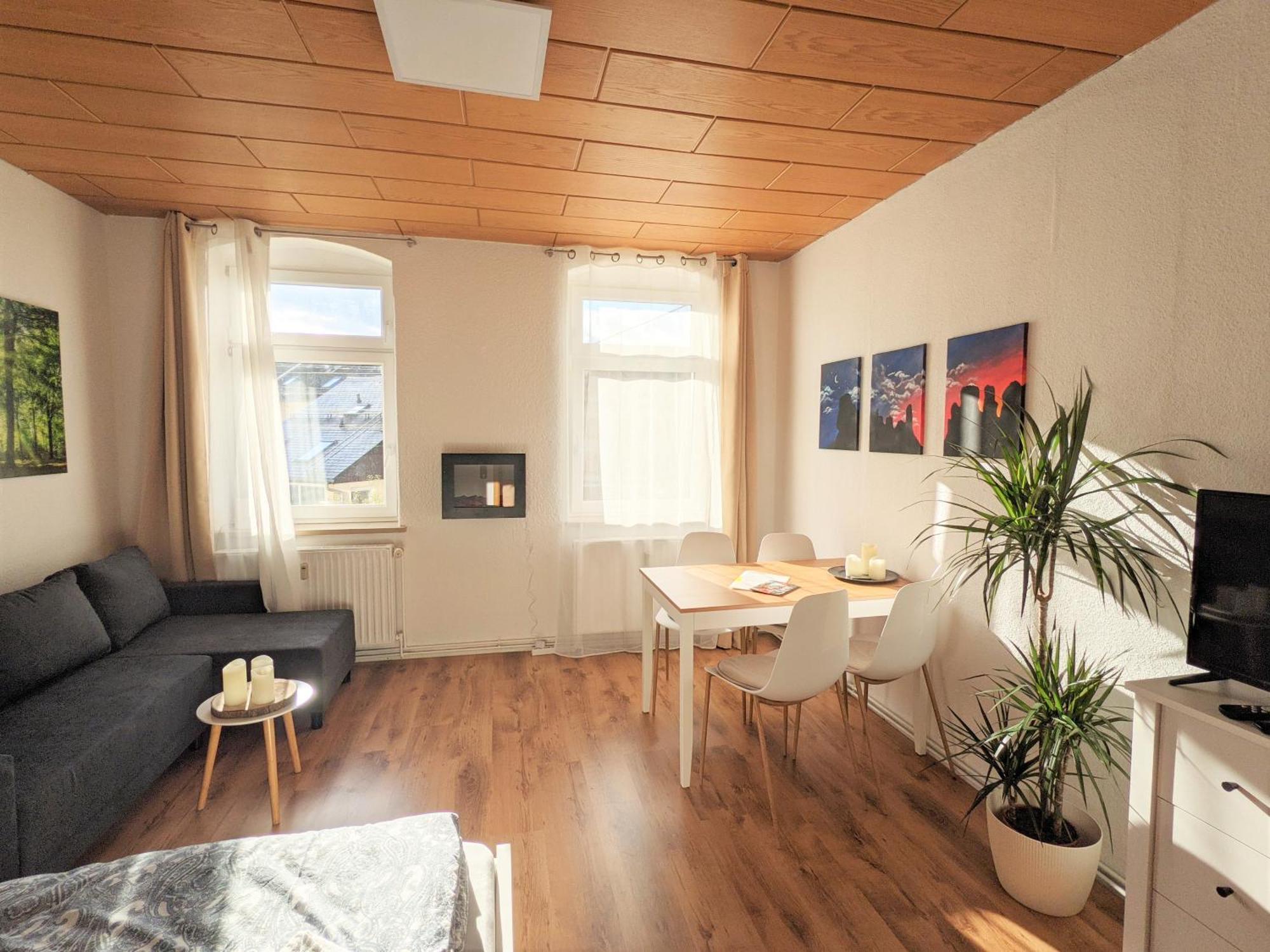 R3 - Urlaubsmagie - Helle Wohnung Mit Garten & Pool Rathmannsdorf Ngoại thất bức ảnh