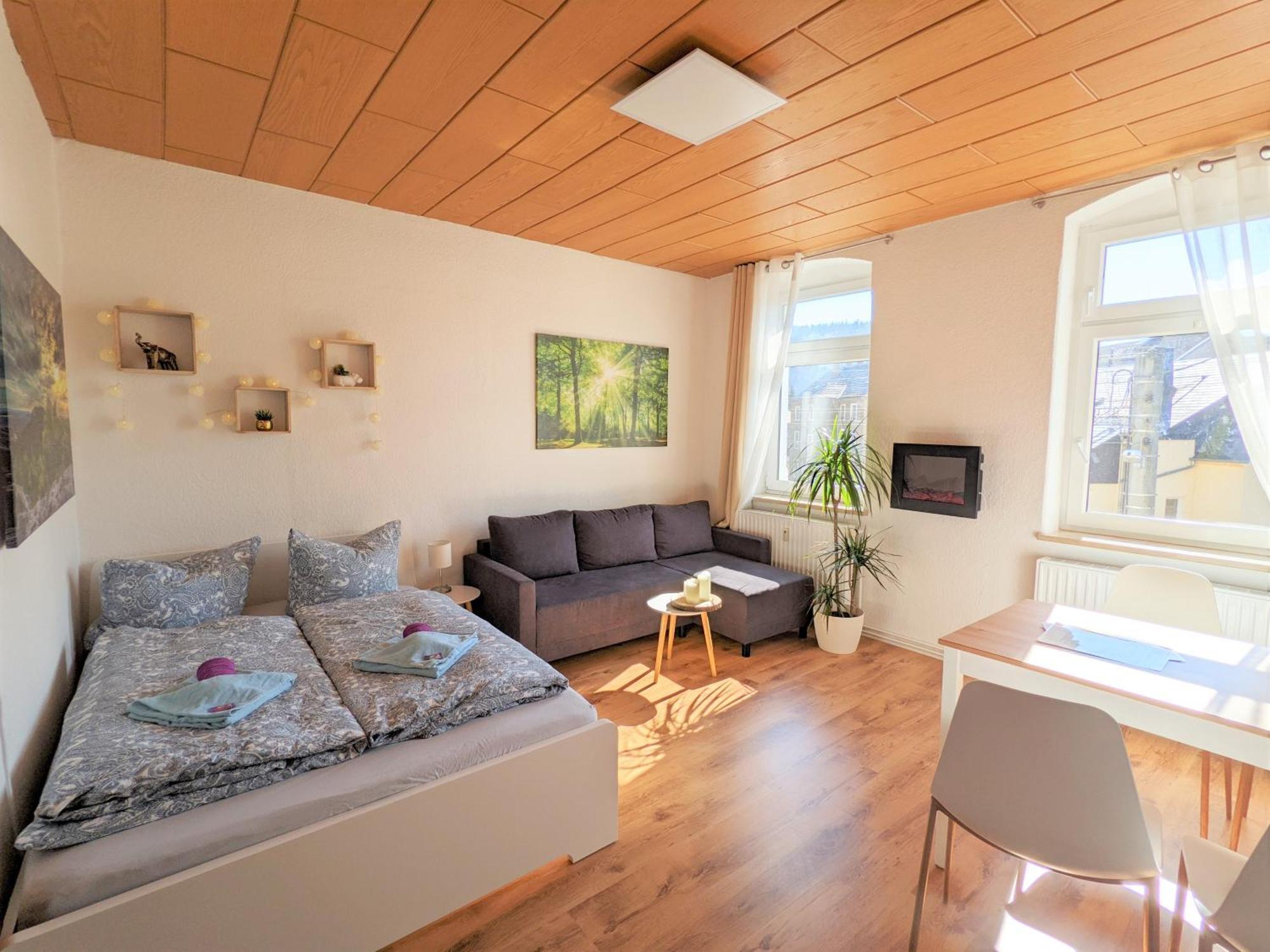 R3 - Urlaubsmagie - Helle Wohnung Mit Garten & Pool Rathmannsdorf Ngoại thất bức ảnh
