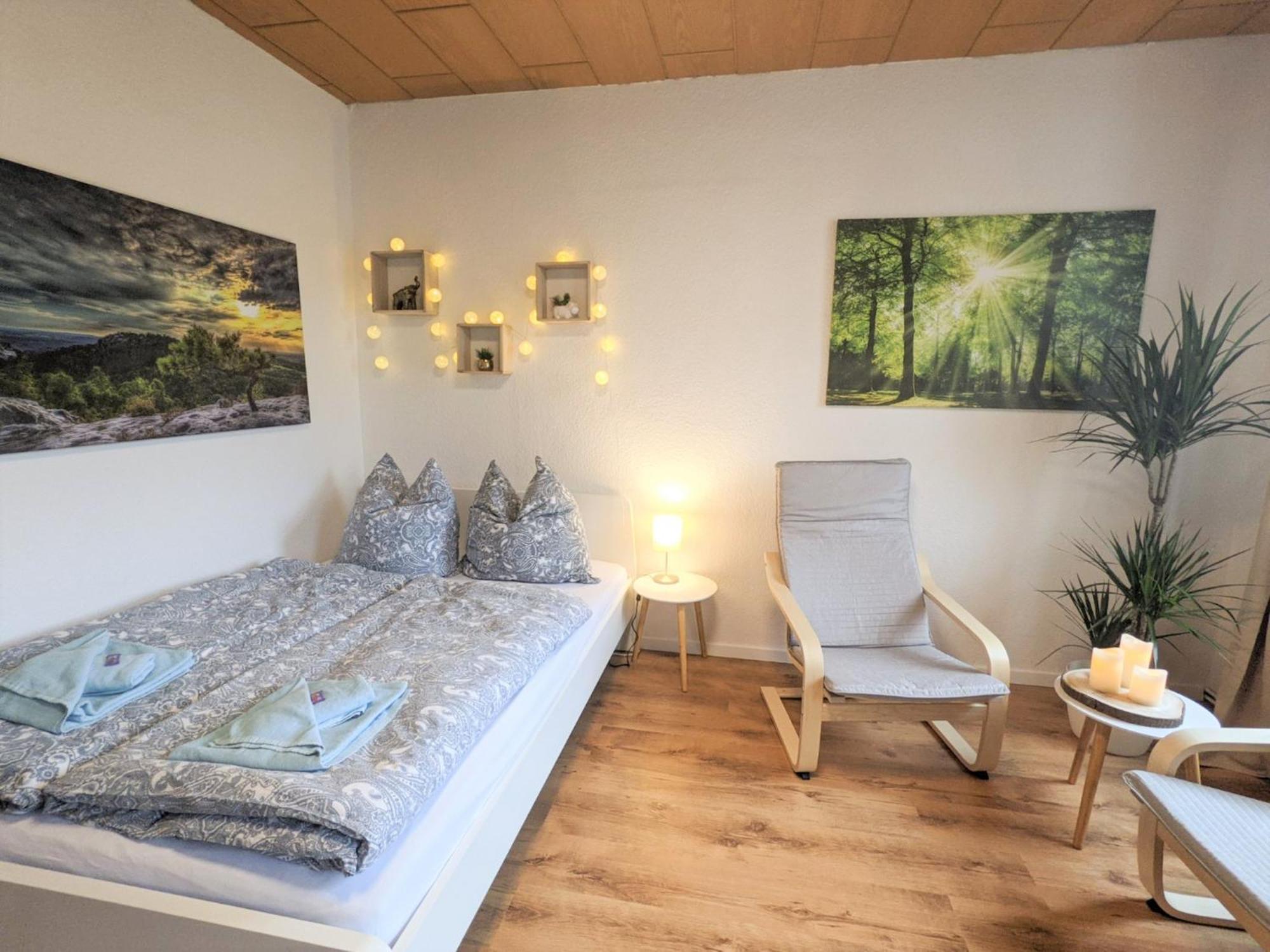 R3 - Urlaubsmagie - Helle Wohnung Mit Garten & Pool Rathmannsdorf Ngoại thất bức ảnh