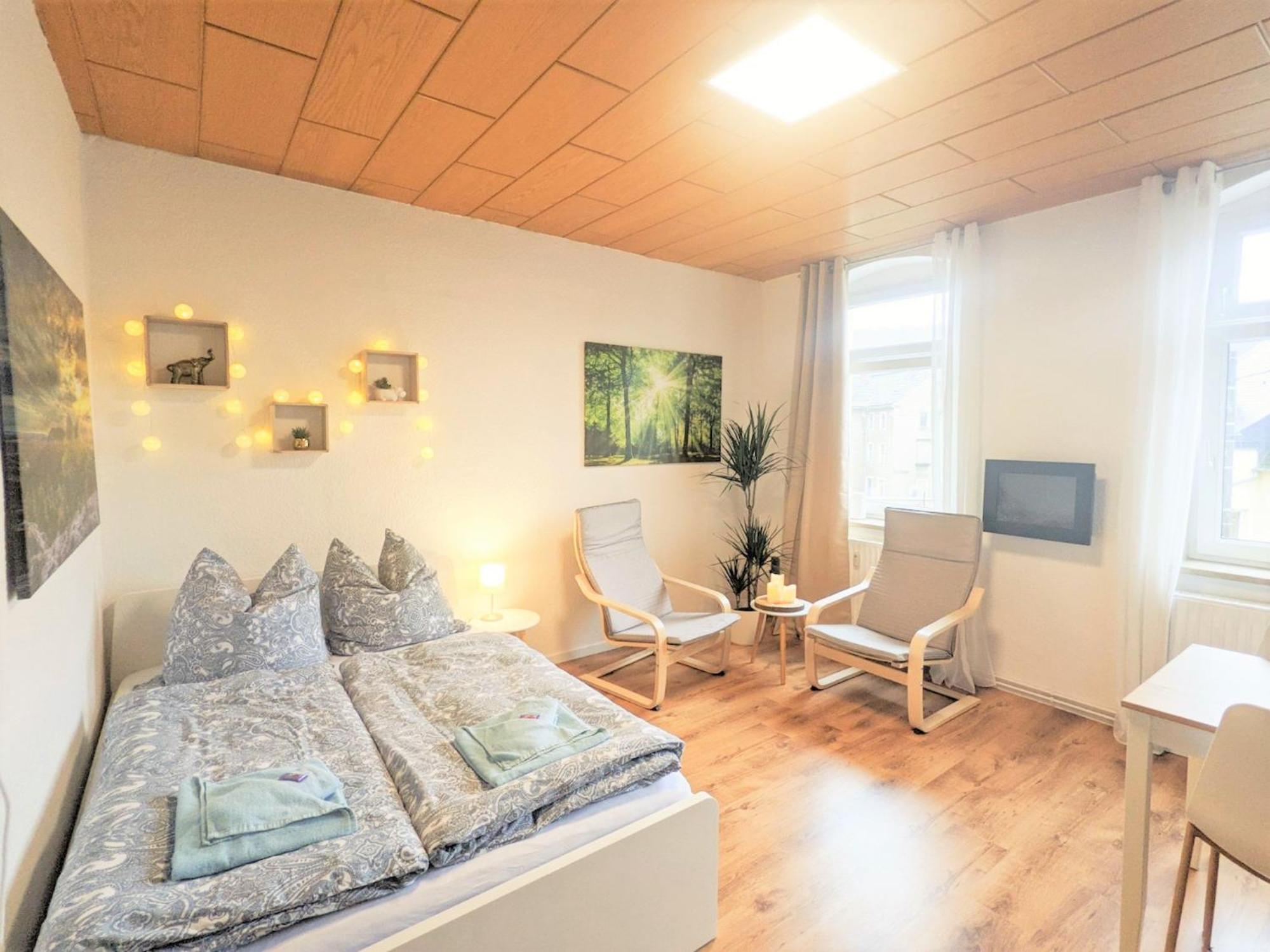 R3 - Urlaubsmagie - Helle Wohnung Mit Garten & Pool Rathmannsdorf Ngoại thất bức ảnh