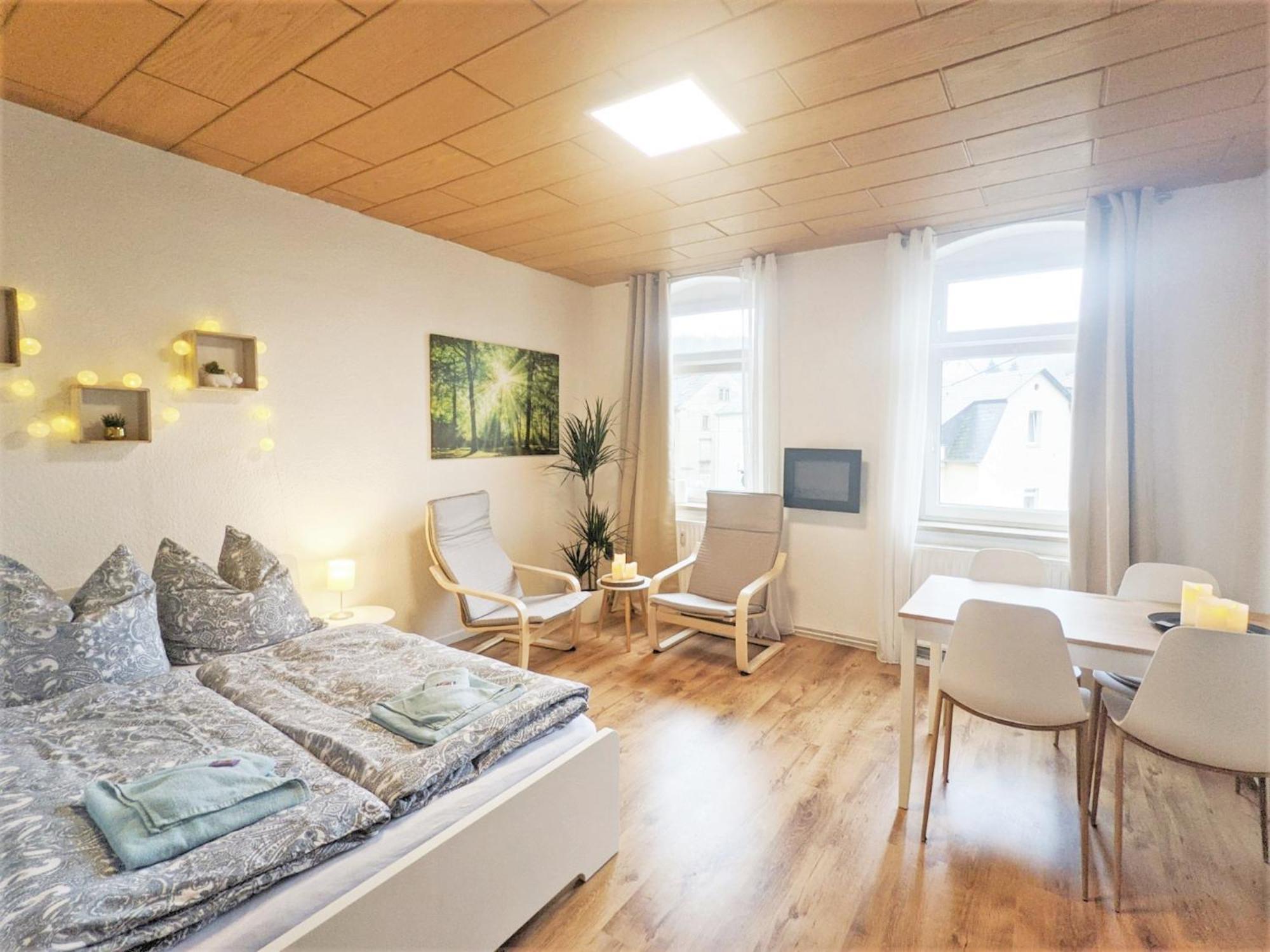 R3 - Urlaubsmagie - Helle Wohnung Mit Garten & Pool Rathmannsdorf Ngoại thất bức ảnh